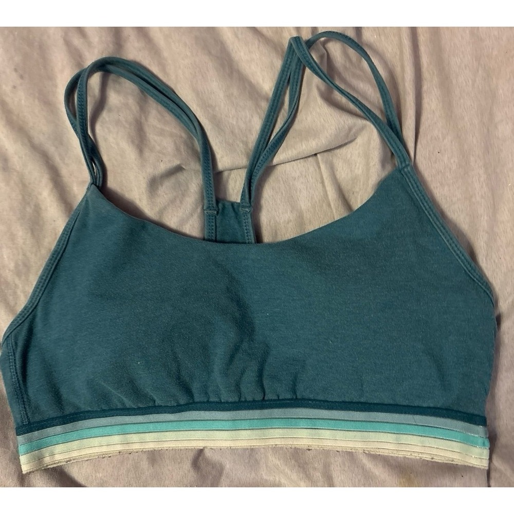 Old Navy Active GoDry Green Light Support Lightly Padded Sports Bra, Medium
